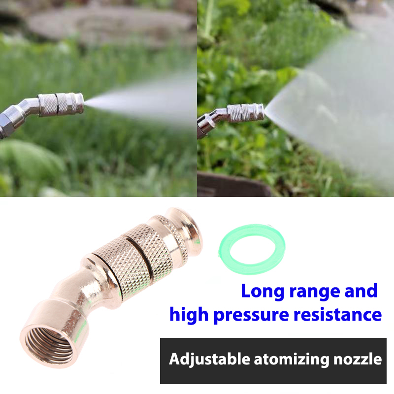 Gardening Tools Electric - Dysza atomizująca z mosiądzu z regulowanym