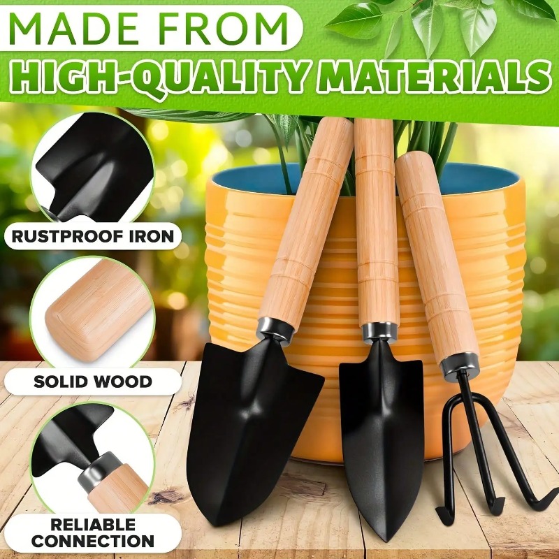 Gardening Tools Bundle - 3 szt./1 zestaw Mini Zestaw Narzędzi