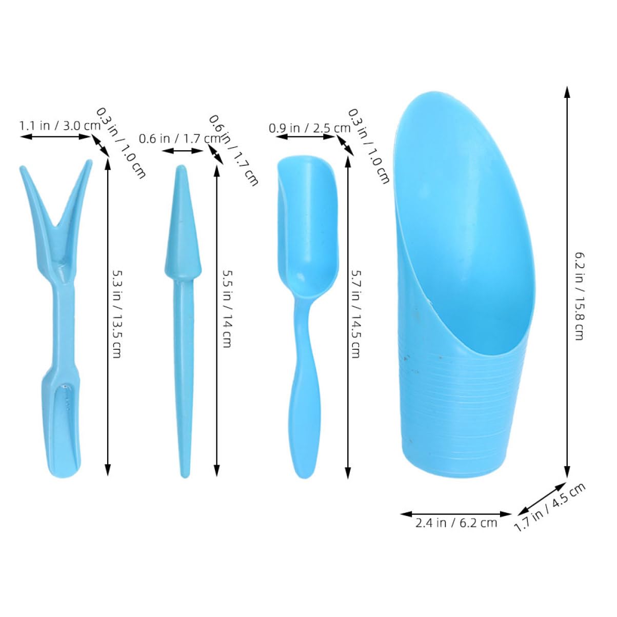 4 sztuk/zestaw, plastikowe trw – Gardening Tools Equipment recenzja i cena