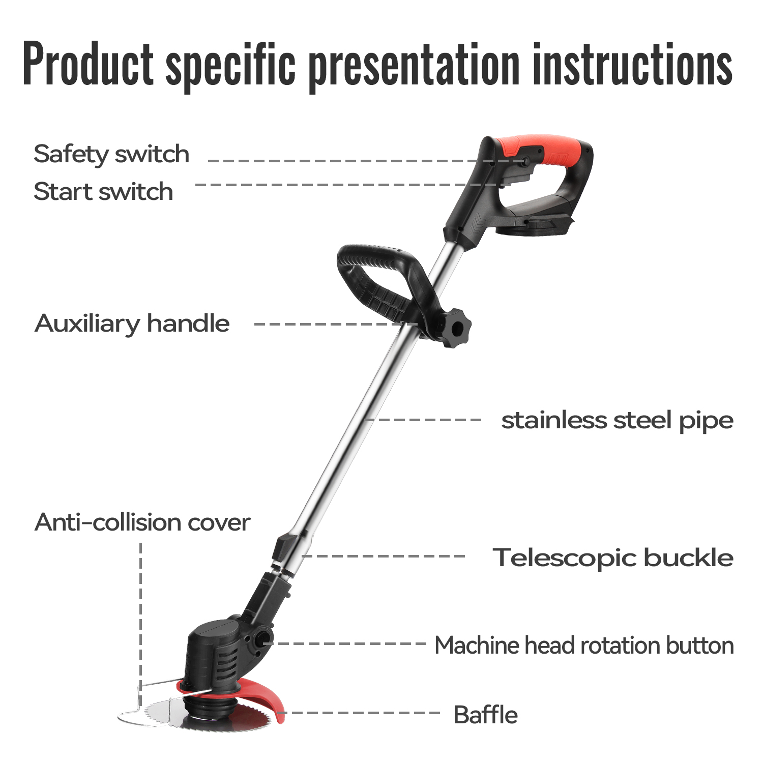 Akumulatorowa kosiarka do traw – Gardening Tools Electric recenzja i cena