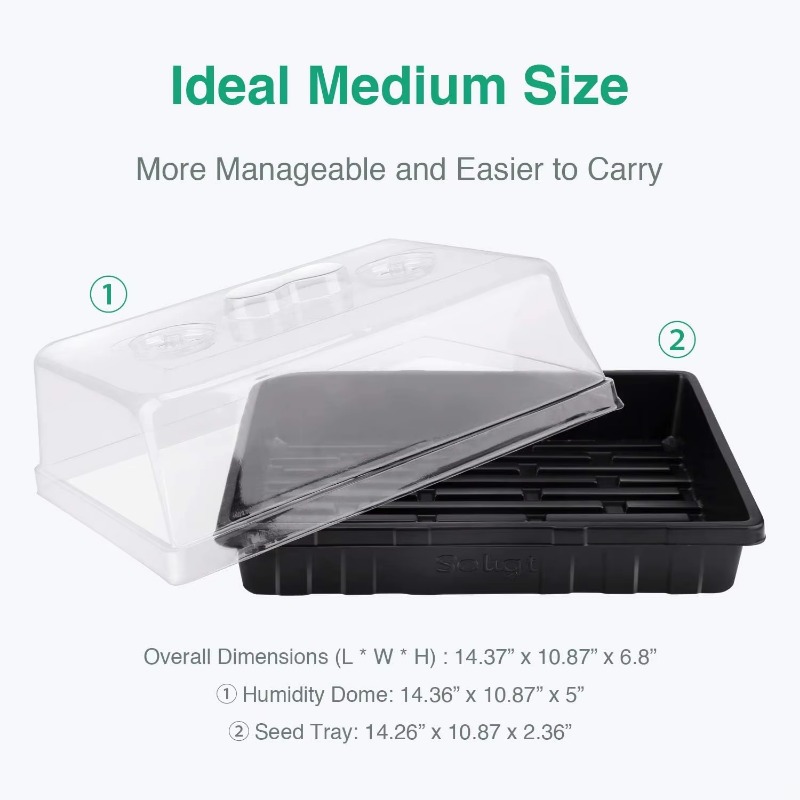 Plastikowa kopułka nawilżająca – Propagation Tray Dome recenzja i cena
