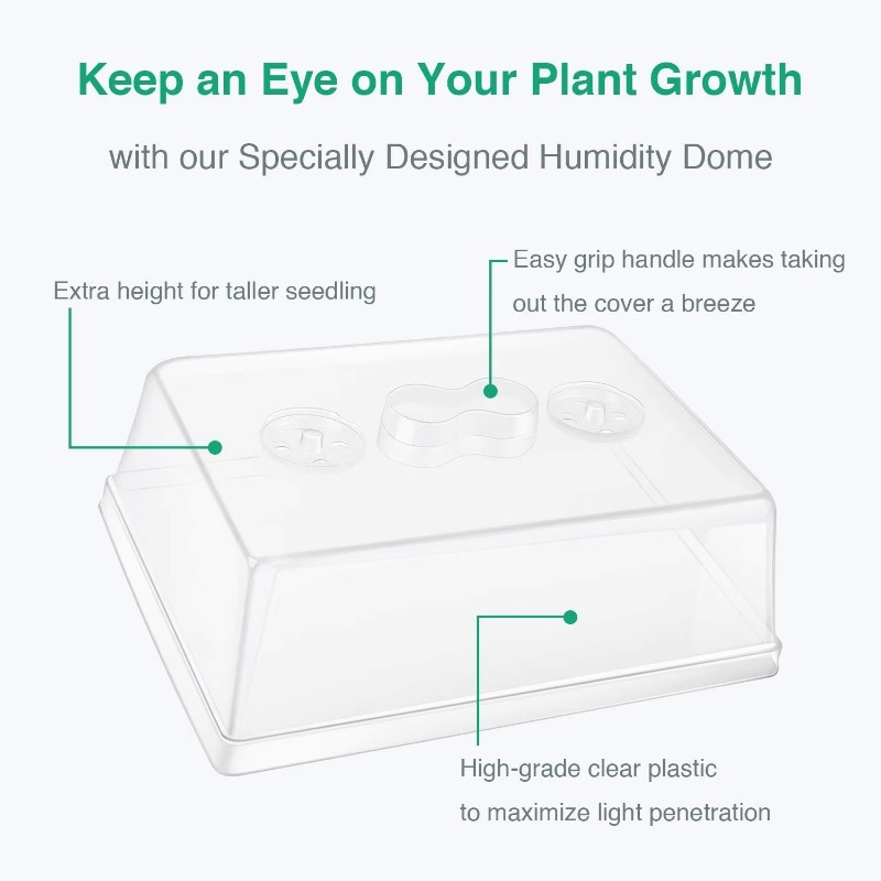 Plastikowa kopułka nawilżająca – Propagation Tray Dome recenzja i cena
