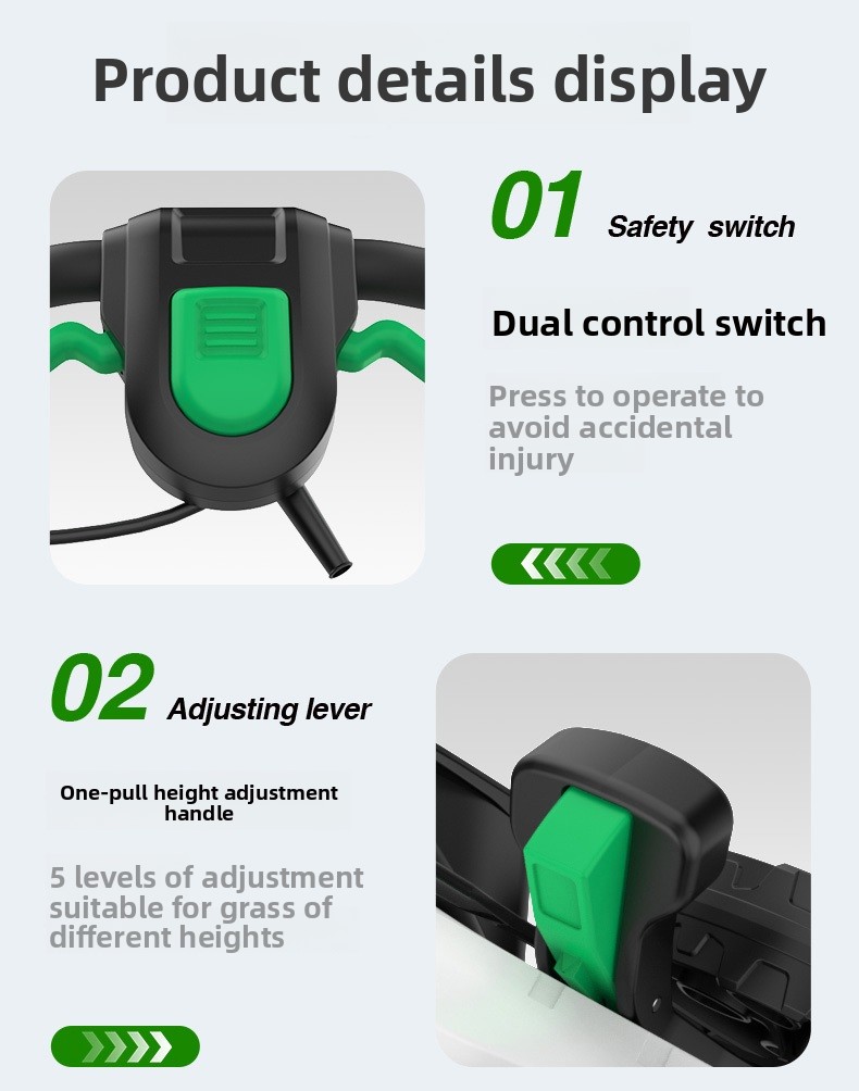 Elektryczne kosiarki do trawy, – Gardening Tools Electric recenzja i cena