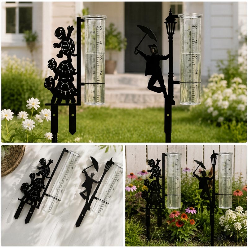 Metalowy ogrodowy miernik desz – Gardening Tools Youtube recenzja i cena