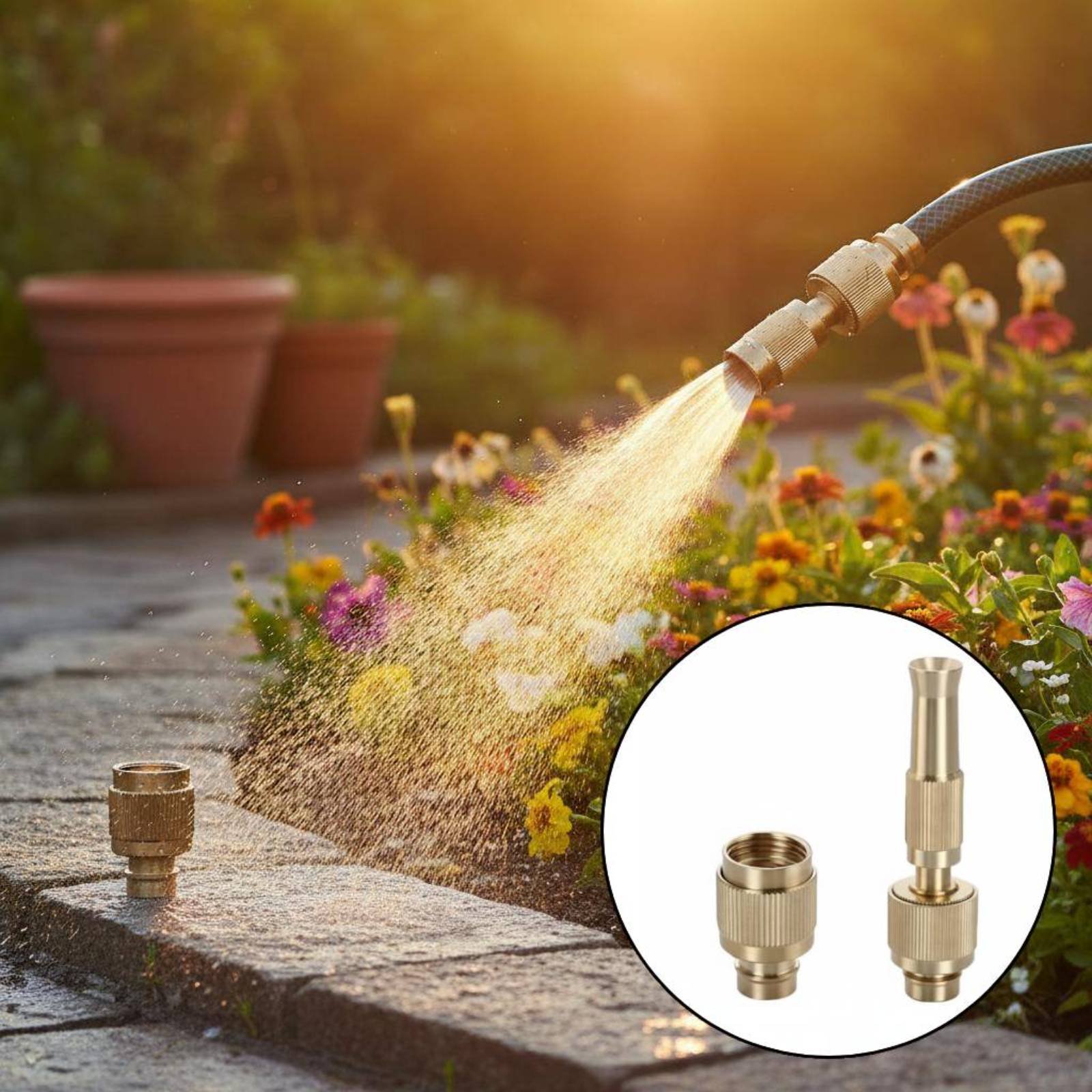 Uniwersalne złącze mosiężne do – Gardening Tools Equipment recenzja i cena