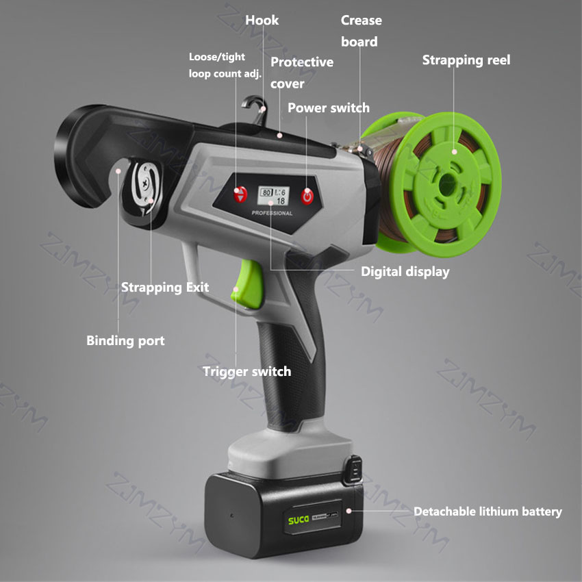 Elektryczna maszyna do wiązani – Gardening Tools Electric recenzja i cena