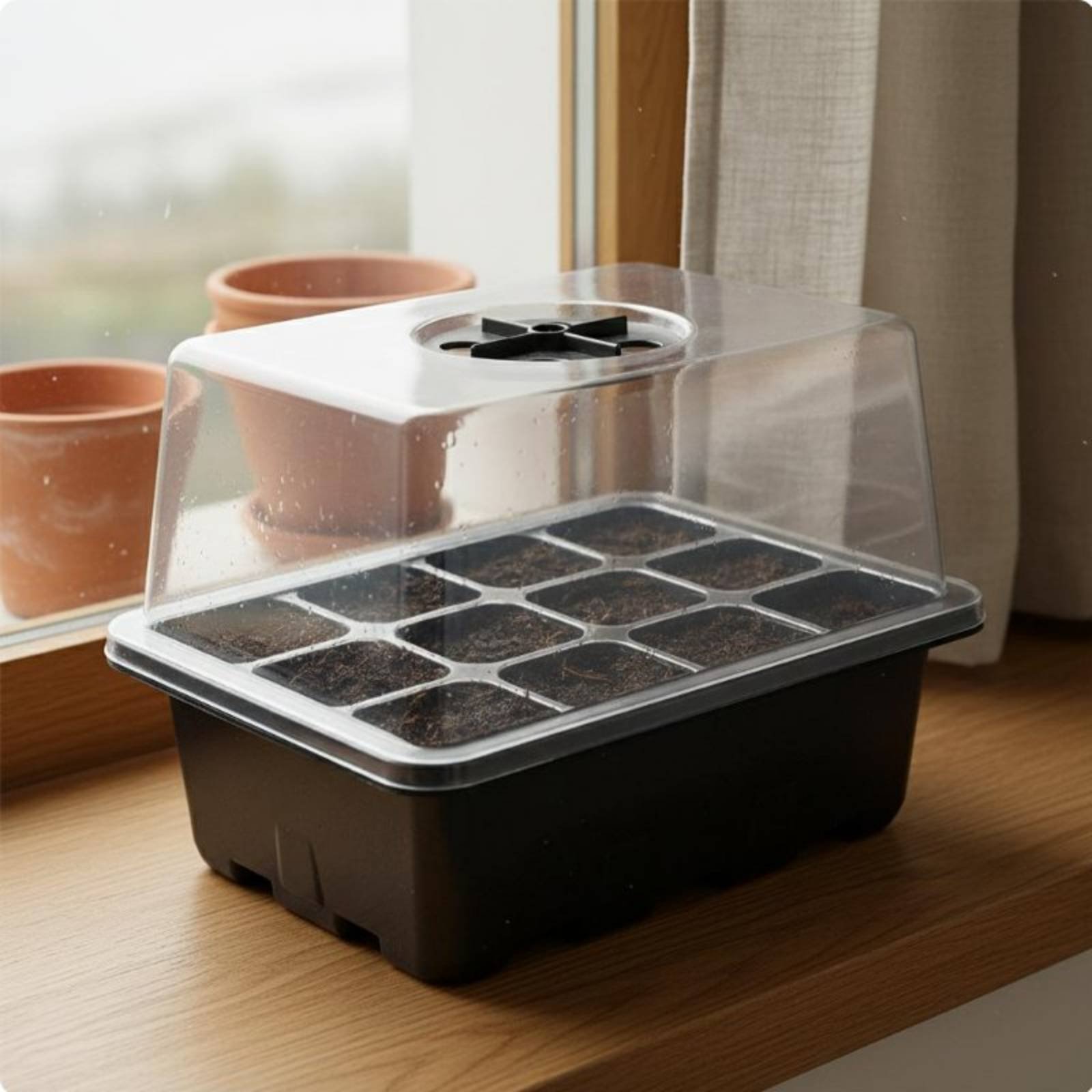 Taca do wysiewu nasion z 12 pr – Propagation Tray Dome recenzja i cena