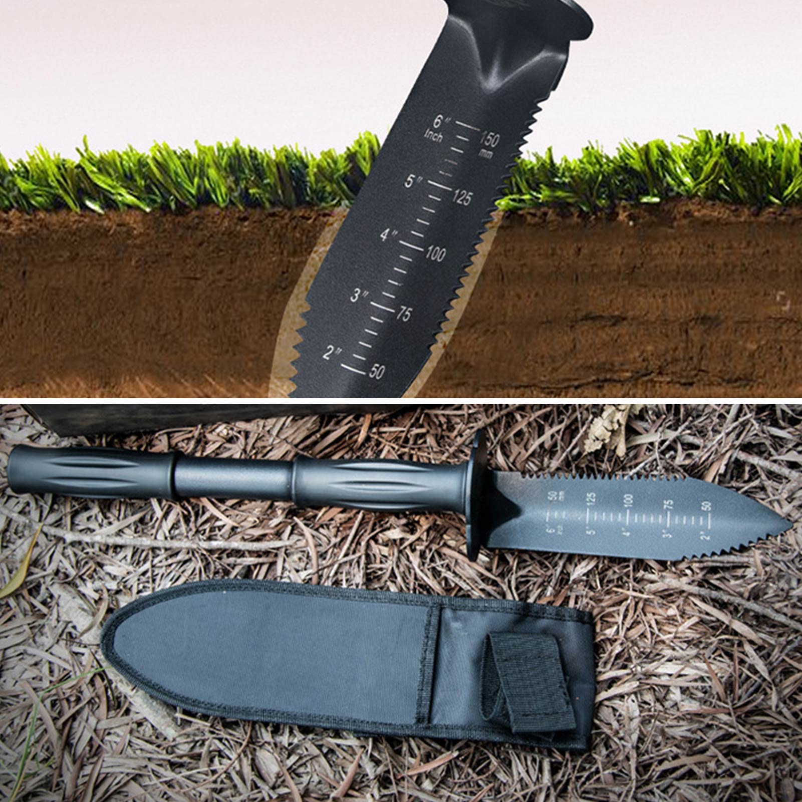 Wykrywacz metalu koparka kopar – Harvest Knife Garden recenzja i cena