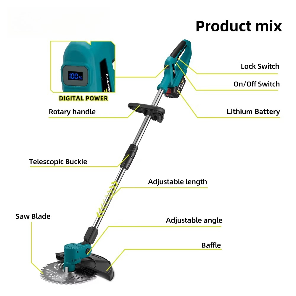 Elektryczna kosiarka do trawy  – Gardening Tools Electric recenzja i cena
