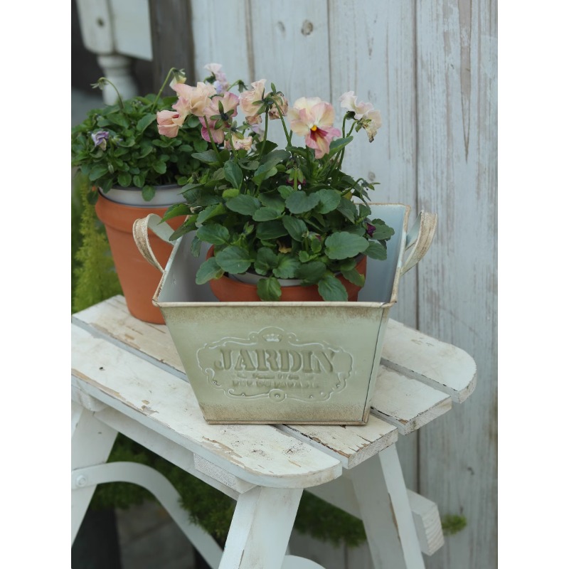Vintage'owa, rustykalna, blasz – Gardening Tools In English recenzja i cena