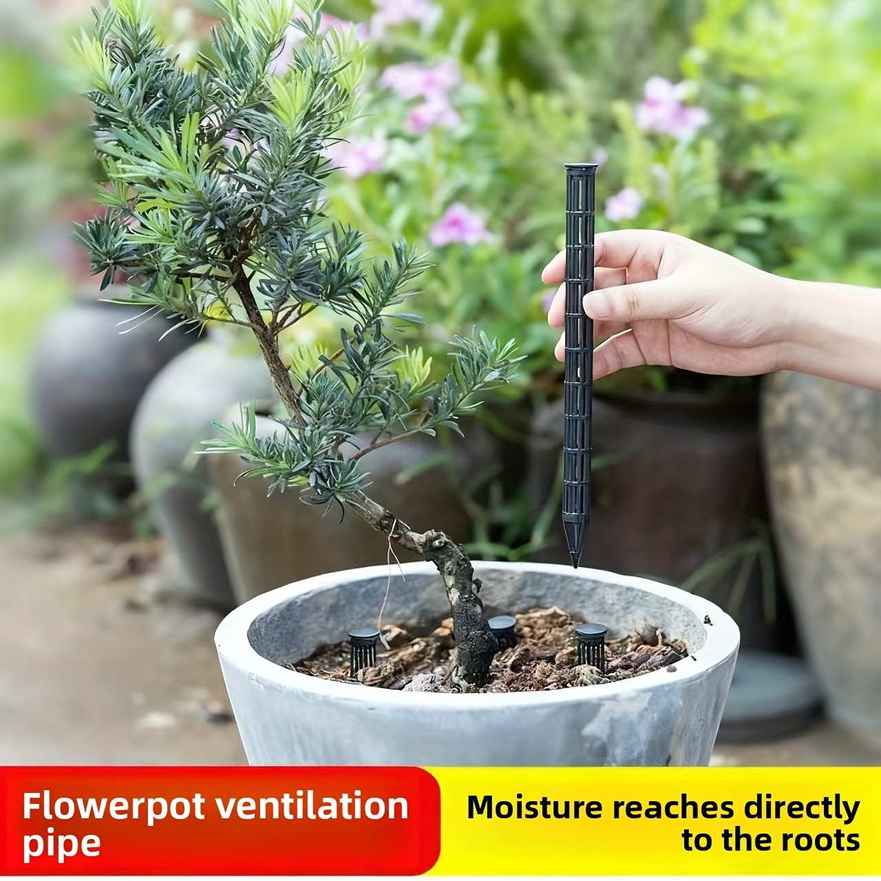 10 szt. Rurki do aeracji rośli – Gardening Tools Youtube recenzja i cena