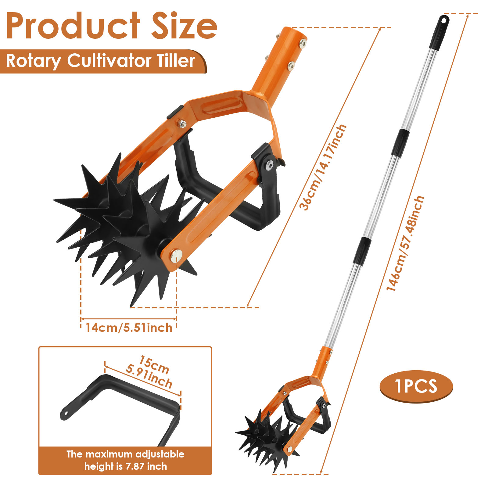 Nowy kultywator 2 w 1 z uchwyt – Gardening Tools Long Handle recenzja i cena